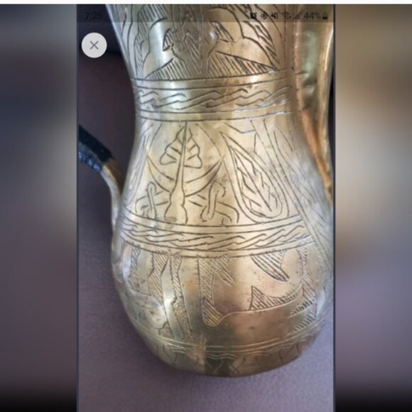 Vintage Dallah Arabic coffee pot - Picture 6 of 7